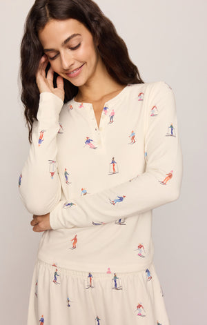 Sleep Head Ski Henley Top and Pants (Z Supply) Separates
