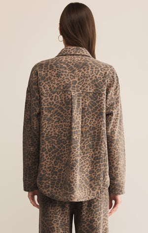 BEST SELLING All Day Leopard Jacket (RESTOCK) By Z SUPPLY